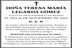 Teresa María Legarda